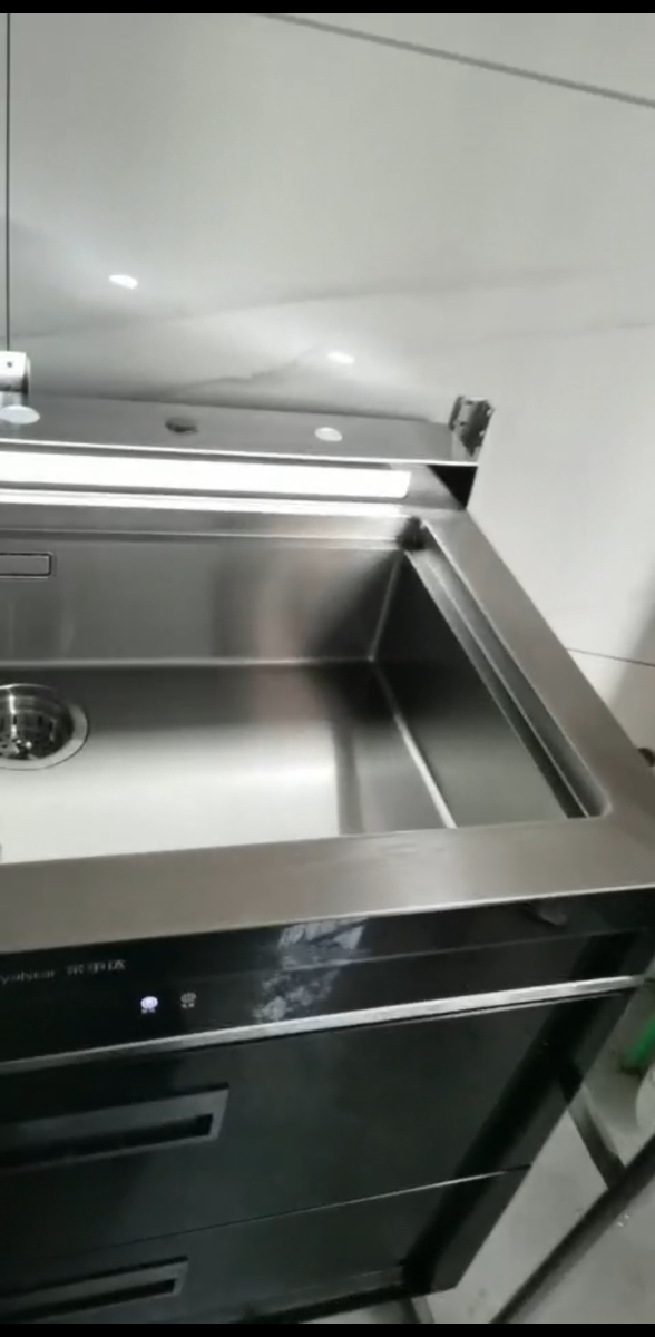 荣事达(royalstar)集成水槽消毒柜一体大容量嵌入式碗柜304不锈钢智能