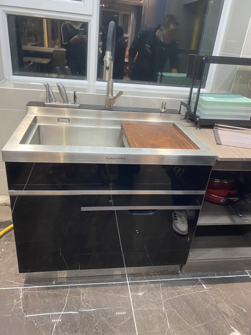 荣事达(royalstar)集成水槽洗碗机一体家用全自动大容量厨房嵌入式8套