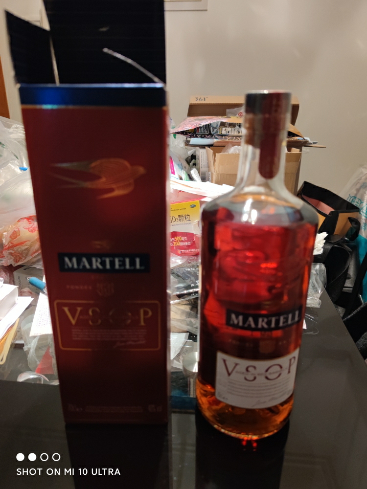 martell馬爹利干邑vsop赤木 白蘭地洋酒 原瓶進口 歐洲版 700ml曬單圖