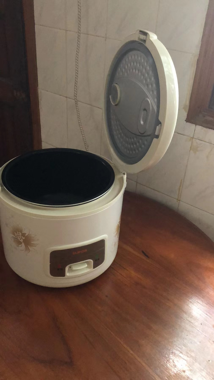 苏泊尔(supor)微压电饭煲4l升家用老式机械电饭锅快煮饭 陶晶不粘内胆