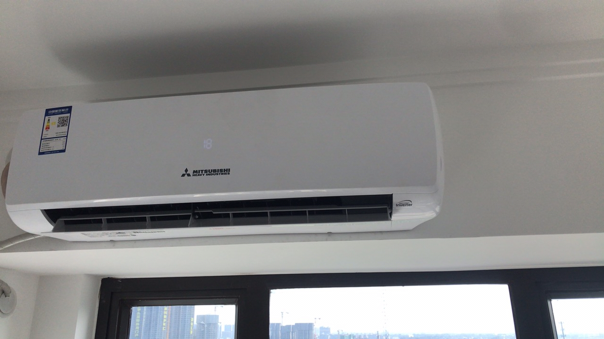 三菱重工空调 1匹变频 智能水洗 冷暖省电 家用变频挂壁式空调挂机