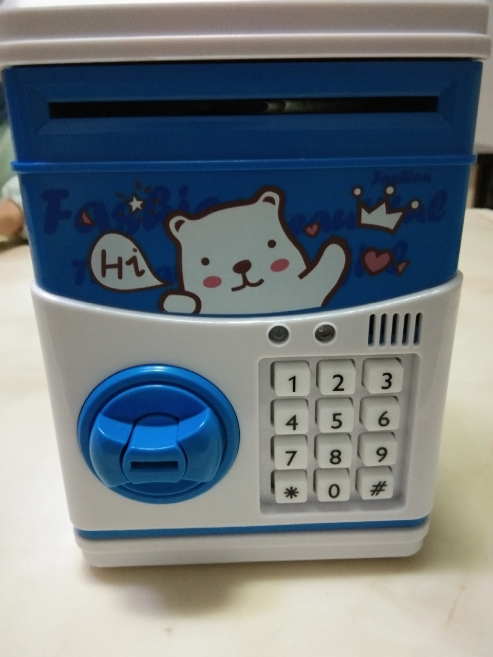 三维工匠储存罐存钱罐不可取儿童只进不出储蓄女生密码箱可爱防摔智能