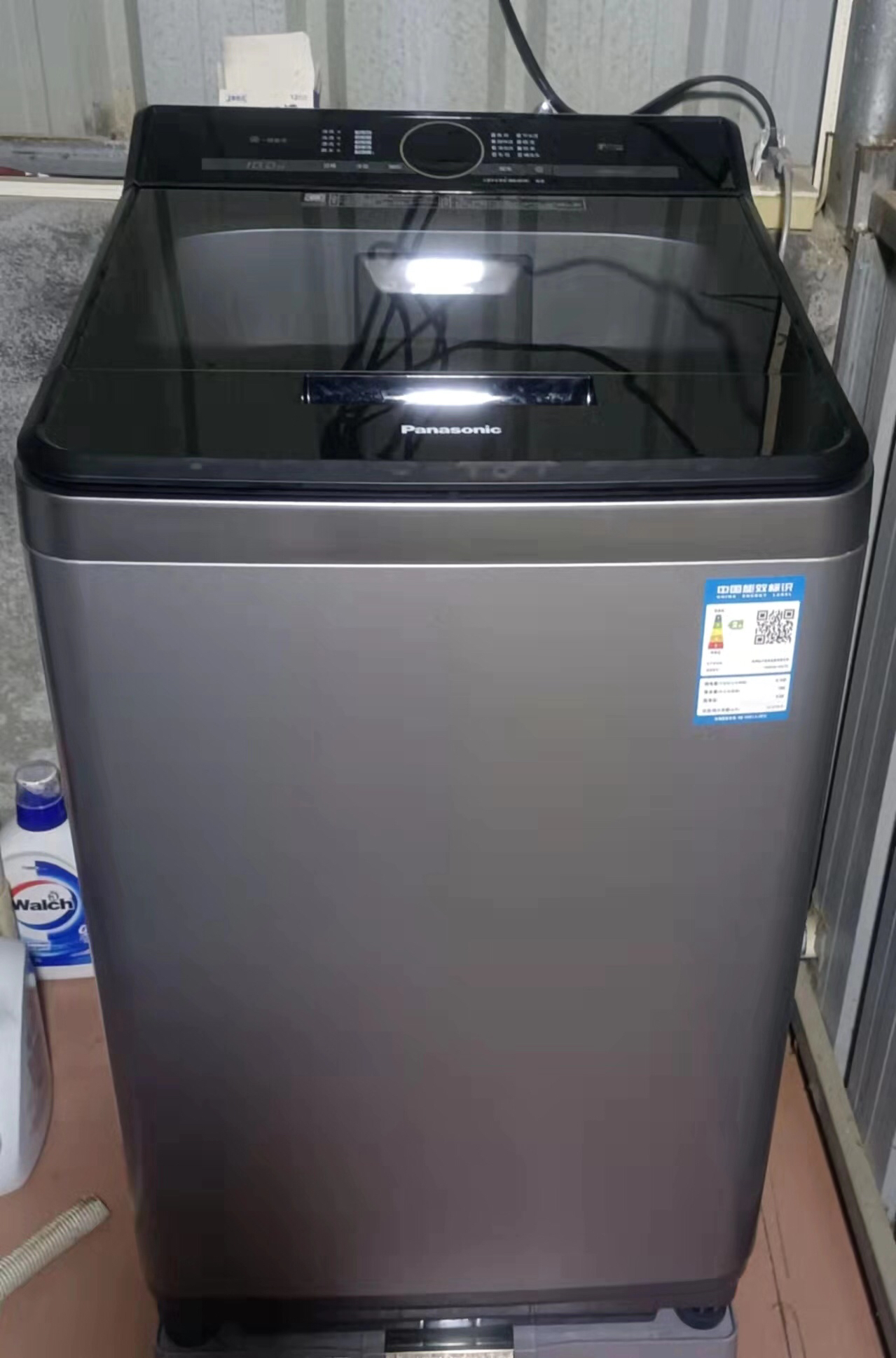 松下(panasonic) 10公斤大容量全自动家用洗脱一体机波轮洗衣机 xqb