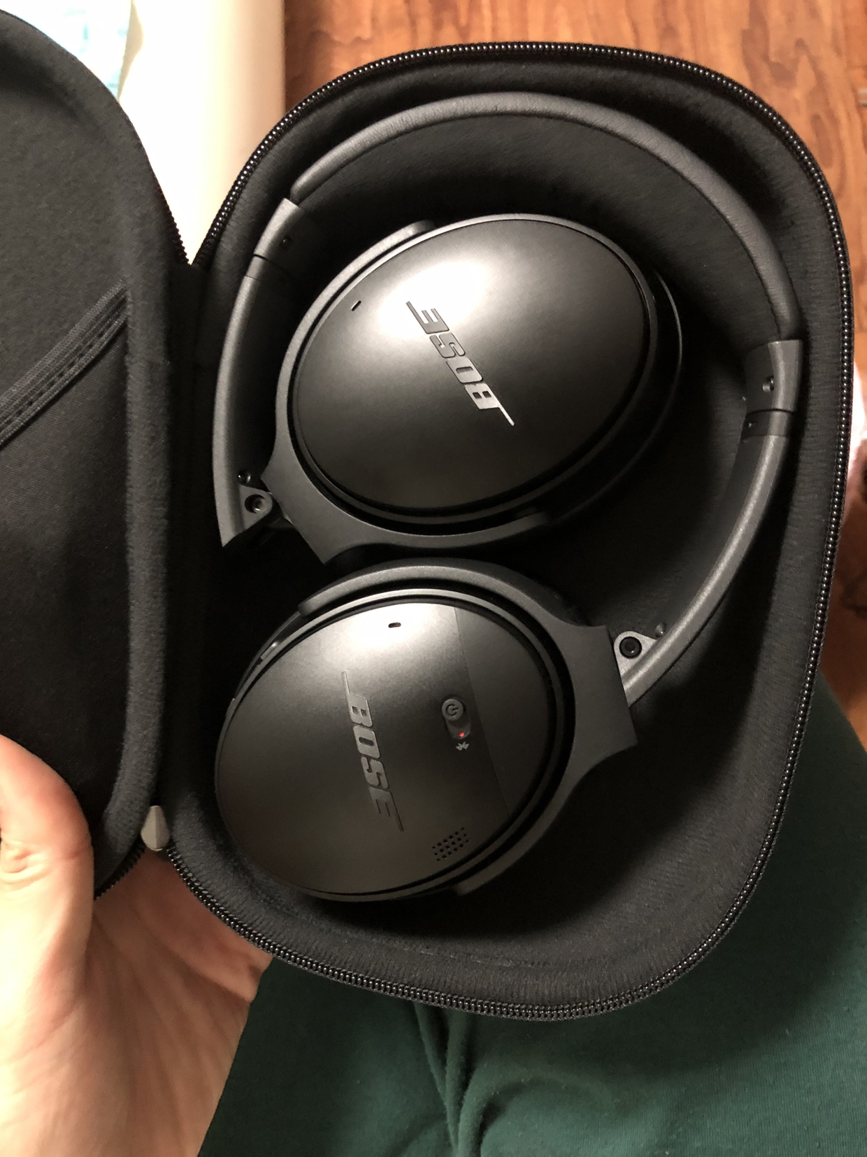博士bose quietcomfort 35 ii qc35二代蓝牙降噪耳机 头戴式耳机 黑色
