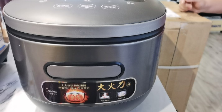 康宁(world kitchen)电饭煲3l家用 底盘加热不锈钢内胆 24h智能预约