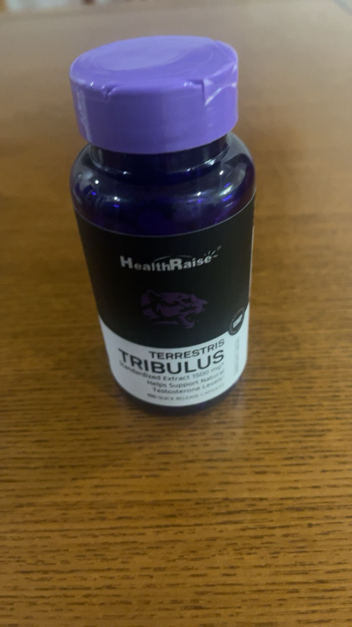 health raise刺蒺藜胶囊100粒/瓶 美国进口 天然雄性激素促睾行走的