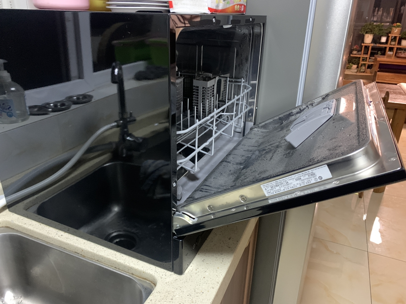 西门子(SIEMENS) 洗碗机台式5套进口家用全自动 易安装高温消毒自动洗碗机 SK23E610TI晒单图