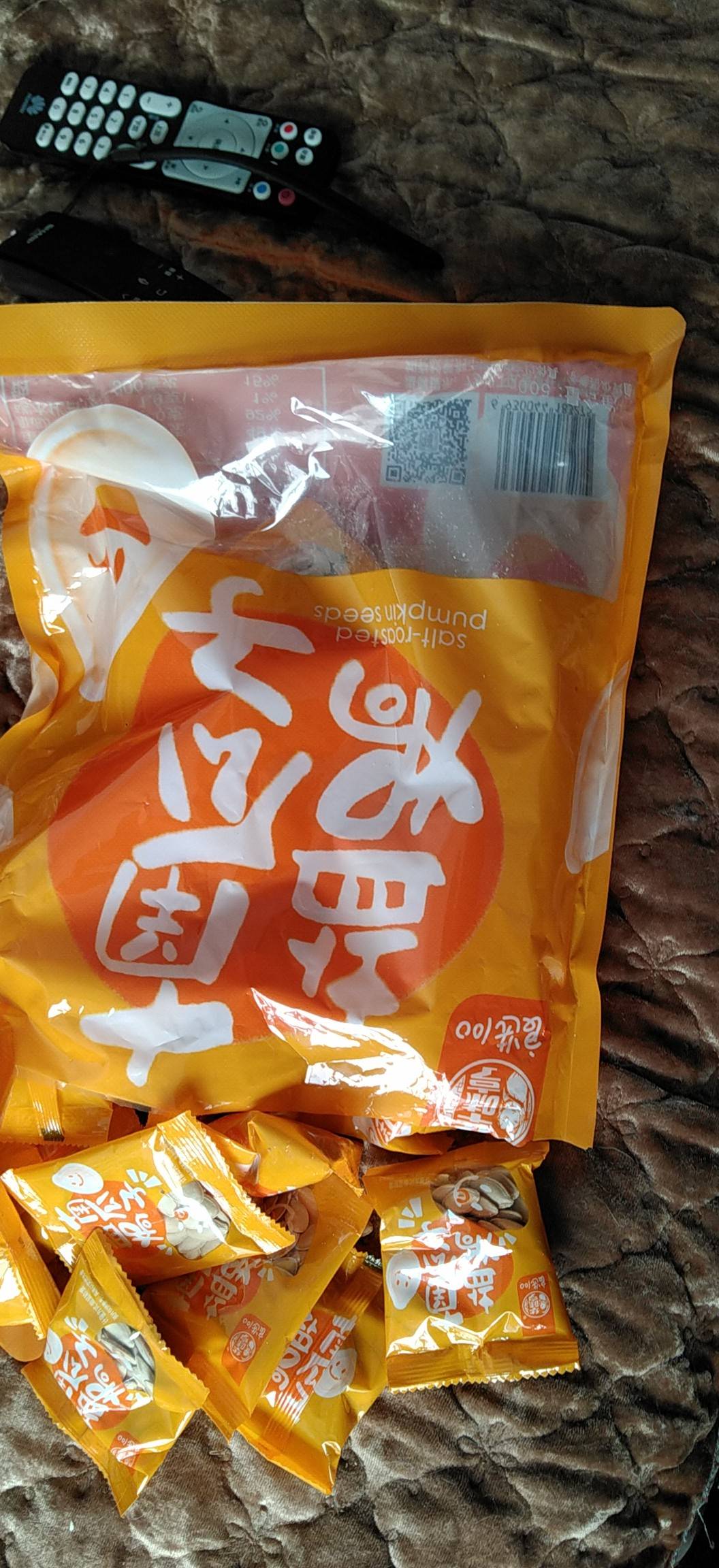 华味亨盐焗南瓜子500g*2袋大颗粒易嗑独立小包装唠嗑儿时味道晒单图