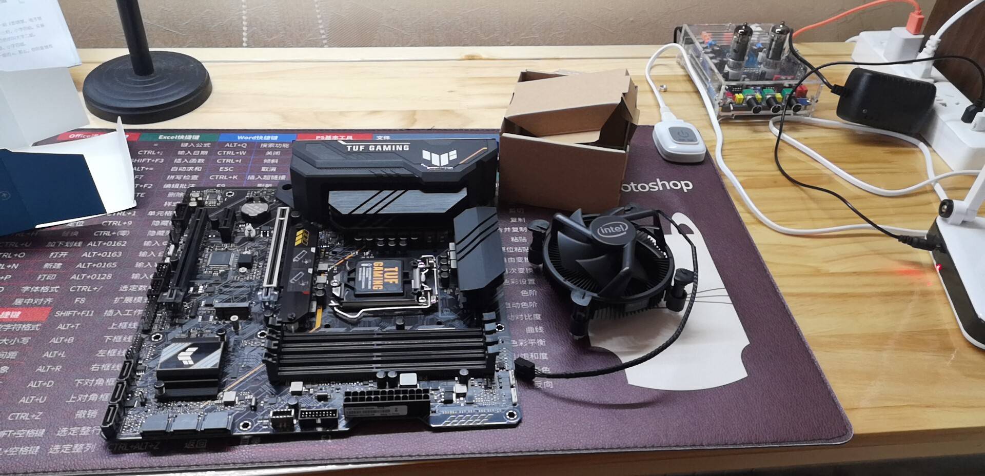 华硕 b660m-k主板游戏办公台式机主板 i5 12600k主板cpu套装 [套餐七]