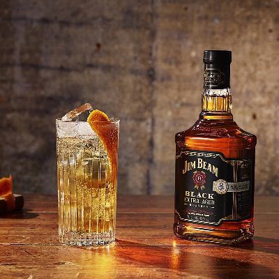 宝树行 金宾黑麦波本威士忌700ml jimbeam占边 美国原装进口洋酒