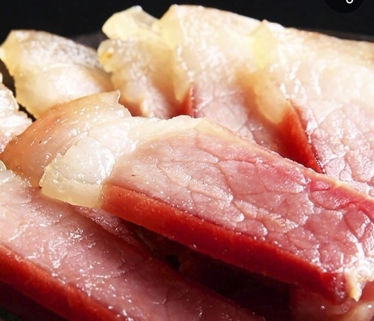 宝湘坊 风干后腿肉500g日晒后腿腊肉湖南特产腌制农家土猪咸肉风干