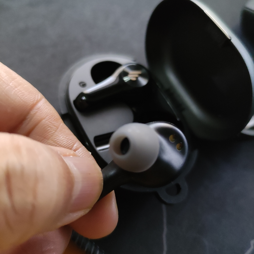 漫步者x5尊享版无线蓝牙耳机 音乐运动防水防尘双麦降噪x6耳机 耀黑色