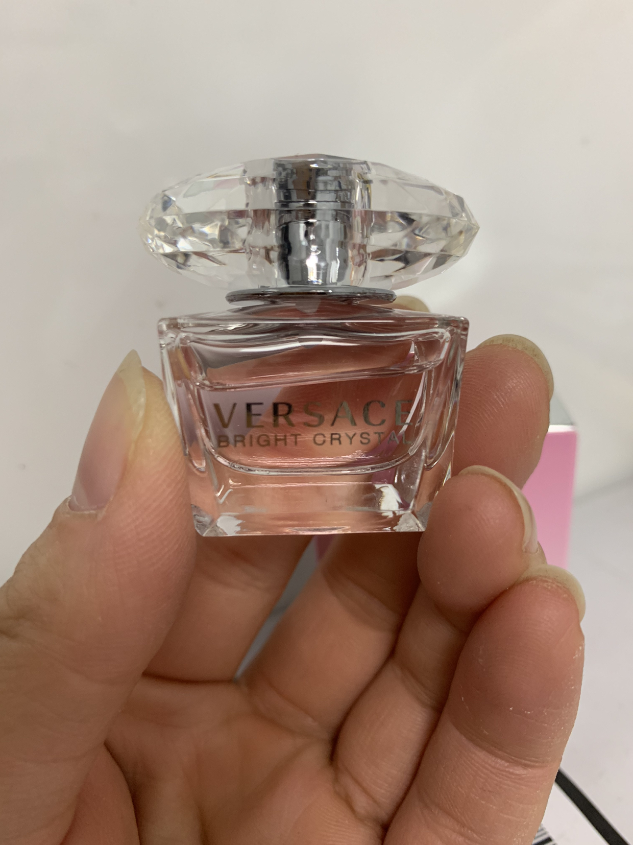 versace 范思哲香恋水晶/晶钻粉钻女士香水5ml小样(无喷头) 花果香调