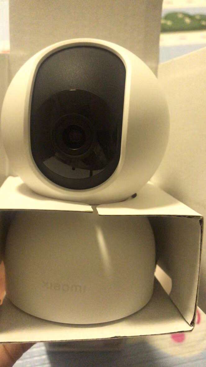 小米米家智能摄像机2云台版家用监控超清全景高清夜视400万像素晒单图