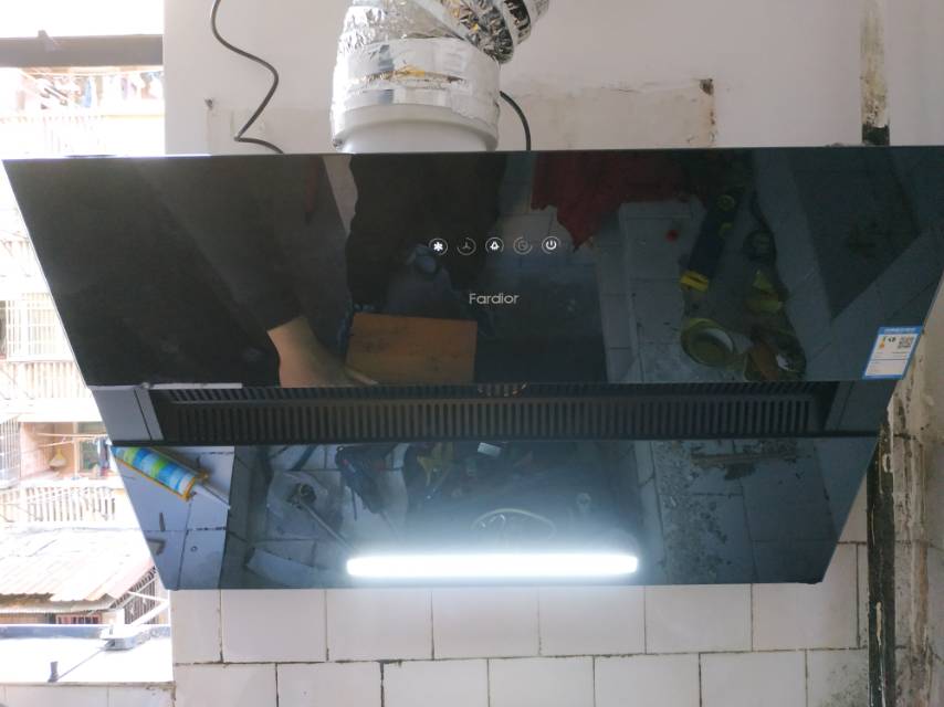 法迪欧(Fardior)油烟机CXW-218-J9009 侧吸 油烟机17立方大吸力一级能效 欧式触控式 钢化玻璃面板晒单图