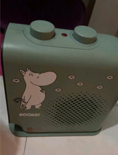 艾美特(Airmate)取暖器暖风机WP20-X17P-2 2000W功率PTC陶瓷 家用 办公室节能电暖器立卧两用绿色晒单图