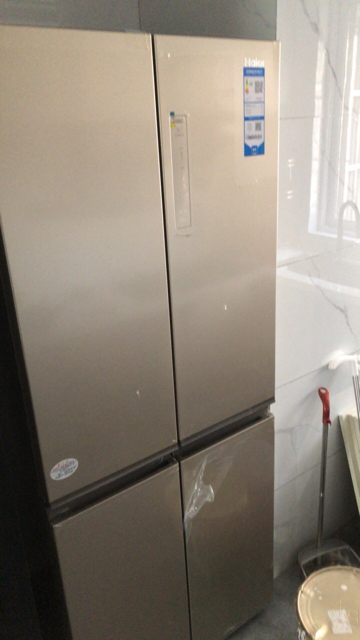 海尔(haier)403升十字对开门超薄冰箱双变频风冷无霜 干湿分储厨装