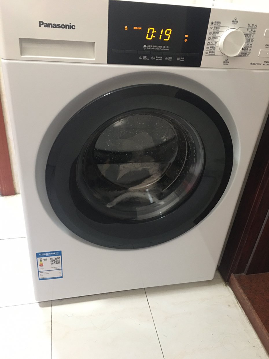 松下9公斤滚筒洗衣机