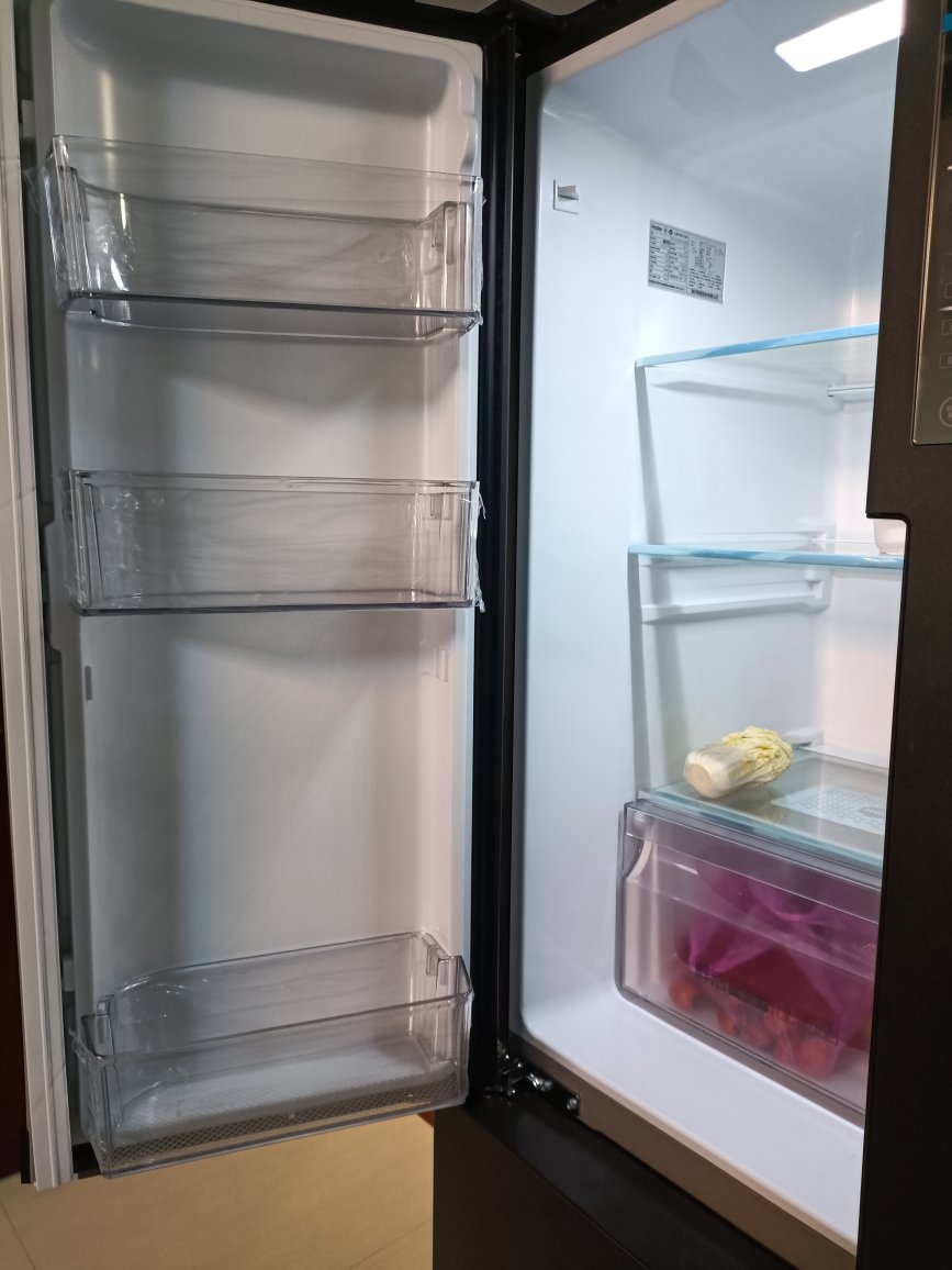 无霜纤薄十字双开门四门电冰箱干湿分储杀菌bcd-481wghtdd9d9u1晒单图