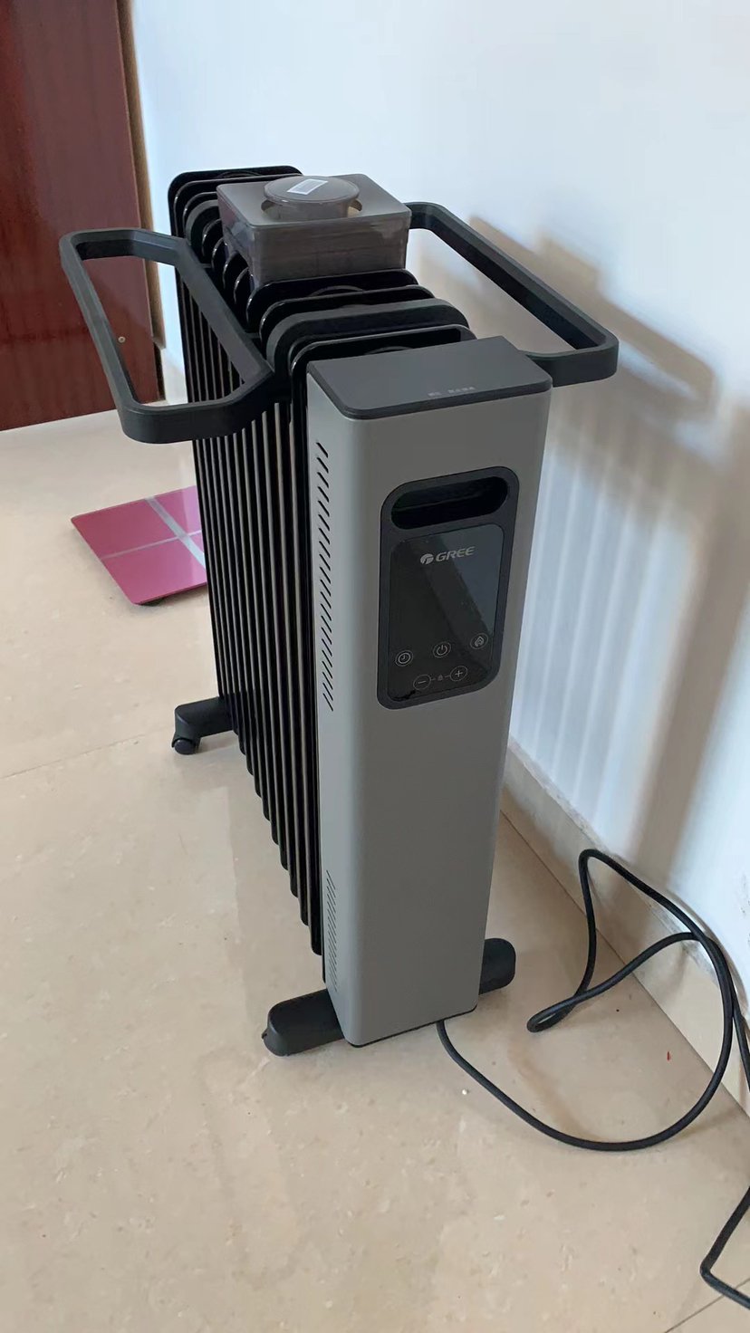 格力(gree)取暖器ndy22-x6022b智能wifi控制家用13片加宽折边电油汀电