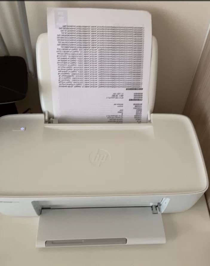 惠普（HP） DeskJet 1212 彩色喷墨打印机 家用照片打印机 学生打印机 惠普1212打印机晒单图