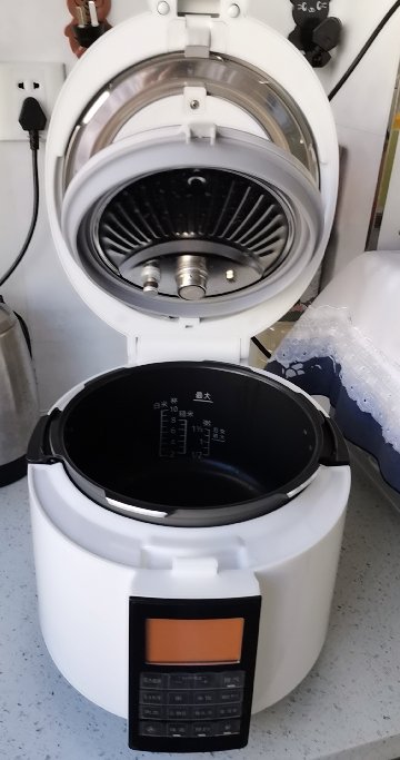 松下(Panasonic)家用多功能电高压锅 压力锅 全自动智能烹煮电饭煲5L SR-PS508晒单图