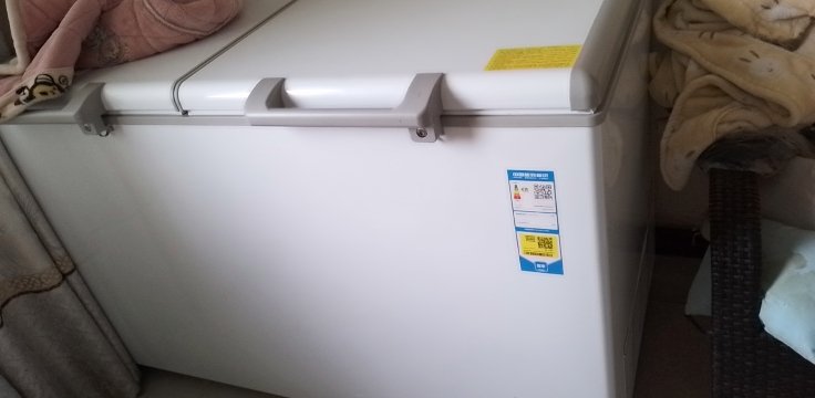 海尔冰柜大容量 零下-40度超低温冰柜 商用单温大冷柜 429hek《智能