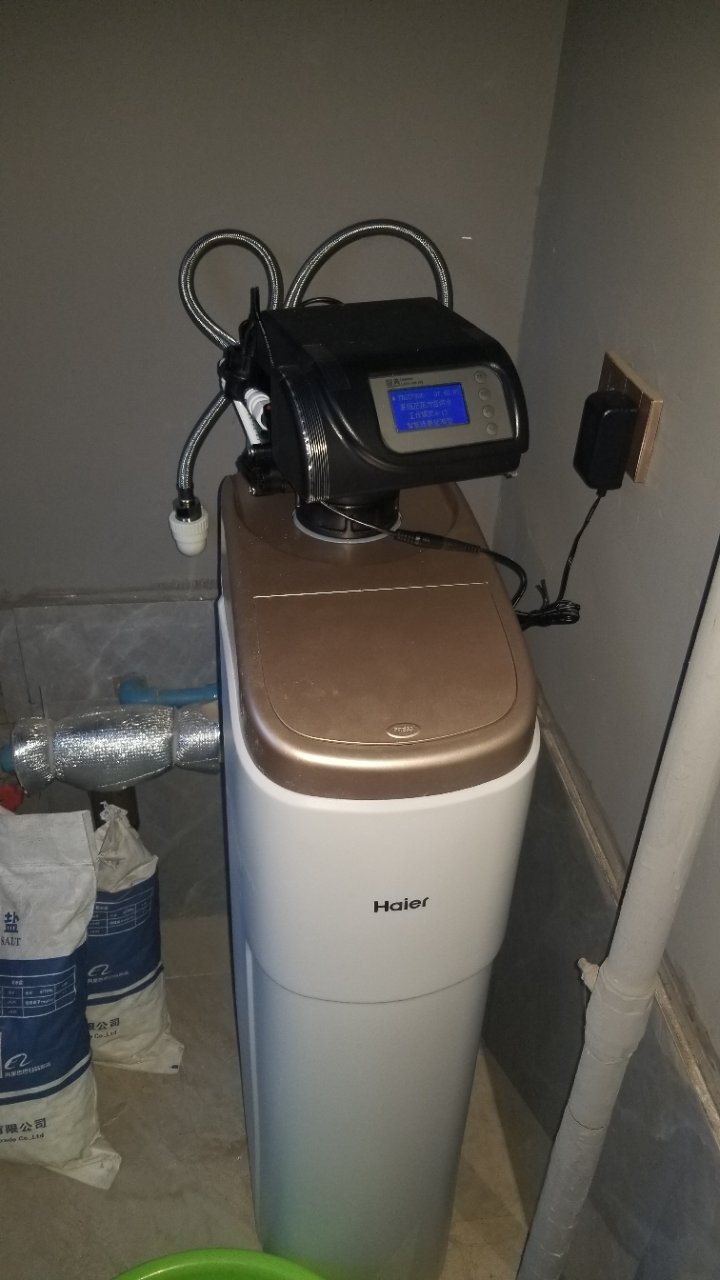 海爾(haier)中央軟水機 家用全屋淨水器 hsw-ws6(c) 別墅公寓全自動