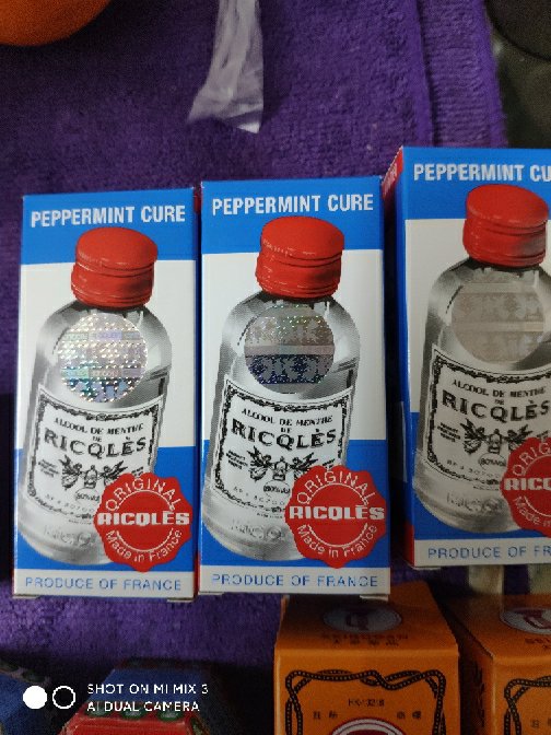 [3瓶装]ricqles法国双飞人 50ml 港版正品香港直邮蚊叮虫咬止痒清爽