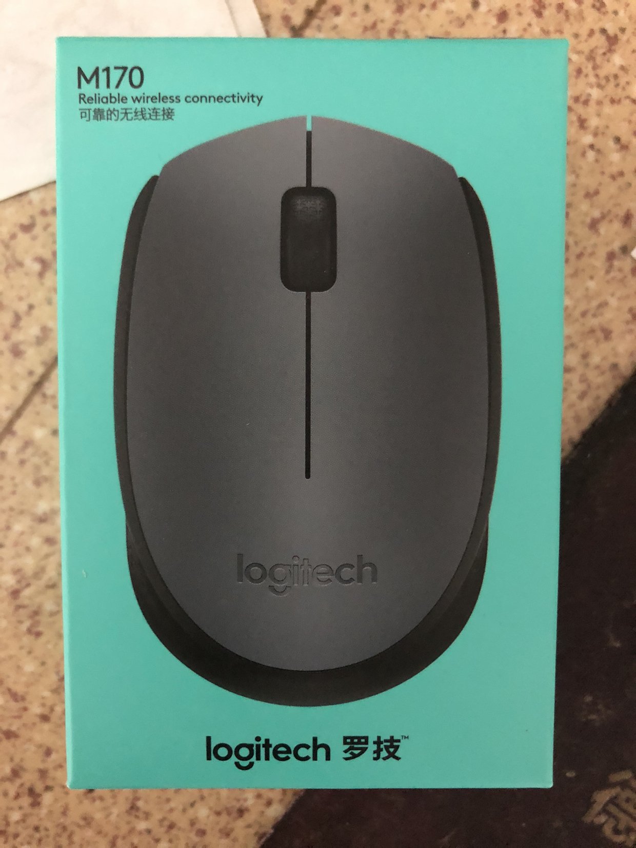 罗技(logitech)m170无线鼠标光电鼠标笔记本苹果台式机电脑便携商务