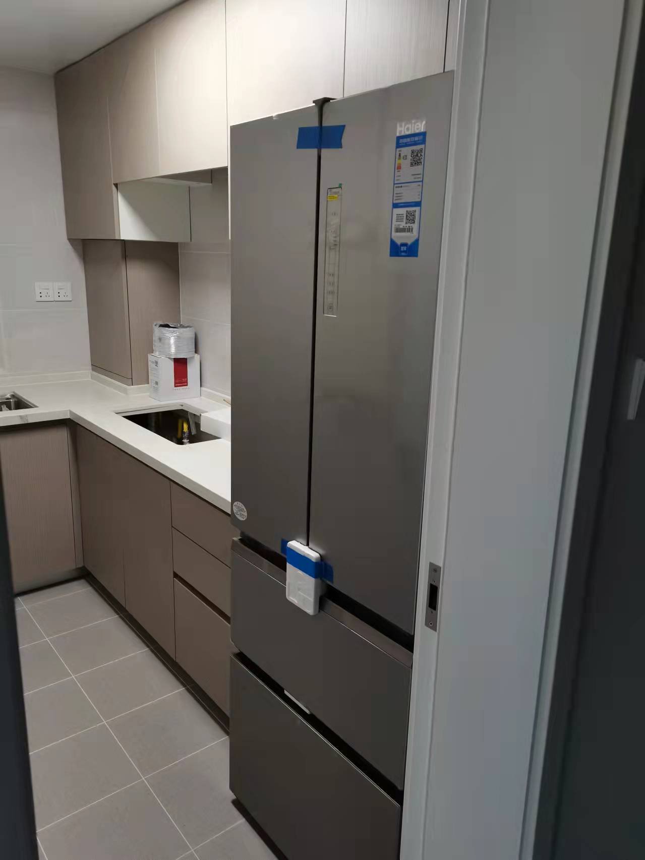 海尔(haier)冰箱双开门多门电冰箱 法式多门嵌入式家用风冷无霜节能