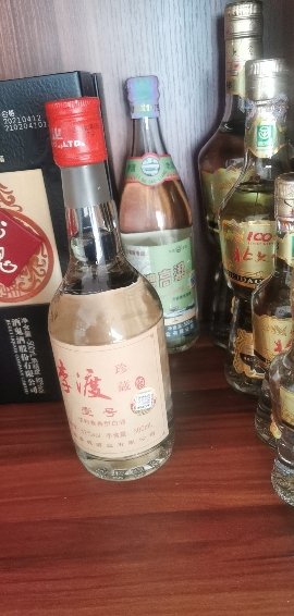 [李渡官方旗舰店]李渡高粱1975 50.8度500ml单瓶装 光瓶白酒 元代窖池粮食酒 收藏春节礼品酒晒单图