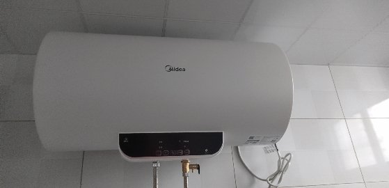 美的(midea)60升电热水器f60-15wb5(y)速热 无线遥控预约洗浴 抑菌
