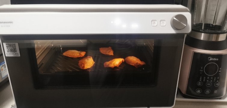 松下(Panasonic)家用蒸烤箱NU-SC350 电烤箱 蜂巢循环蒸烤一体机双直喷纯蒸智能菜单31L晒单图