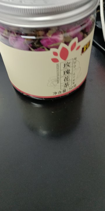 庄民 玫瑰花茶50g/罐 香味浓 精选好货 干花茶叶花草茶晒单图