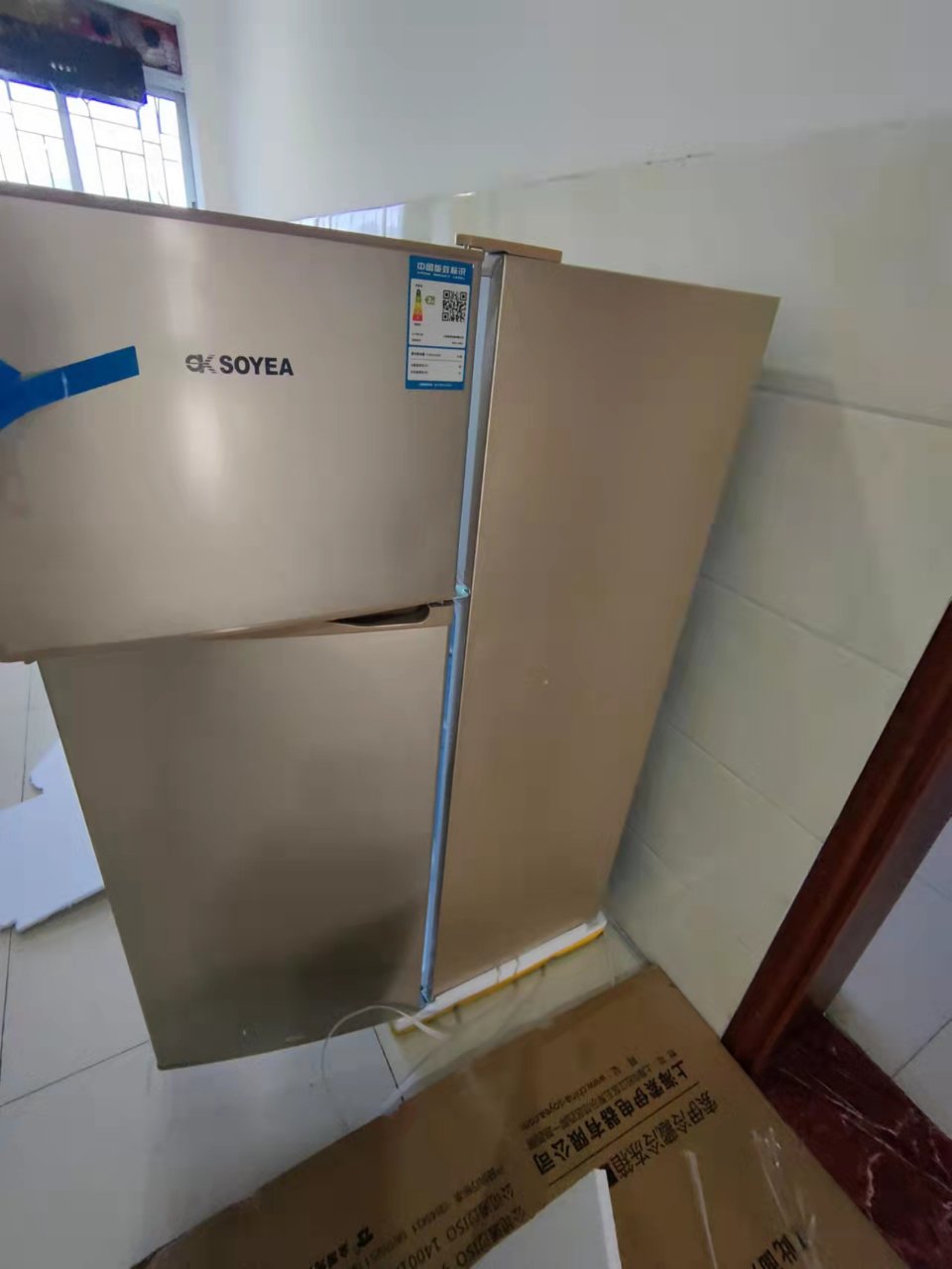 soyea/索伊 bcd-140l3 家用双门冰箱两门小型电冰箱出租房冰箱母婴