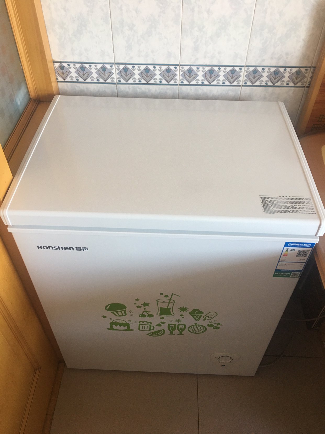 容声(ronshen)145升 小型冰柜冷柜 冷藏冷冻转换 一级能效 母乳家用