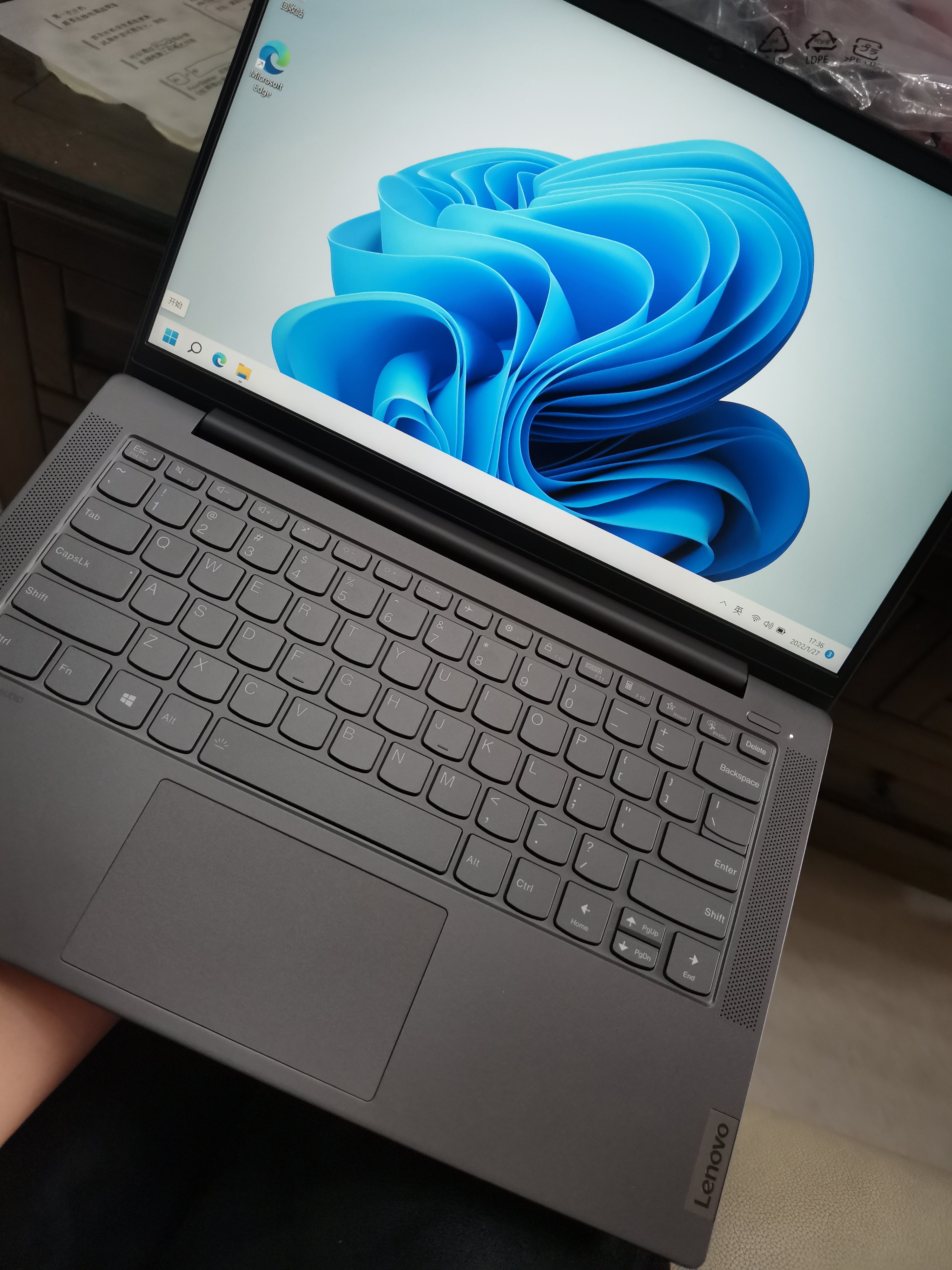 lenovo/联想 小新 air14锐龙轻薄学生游戏本笔记本电脑[r5-5500u/8g