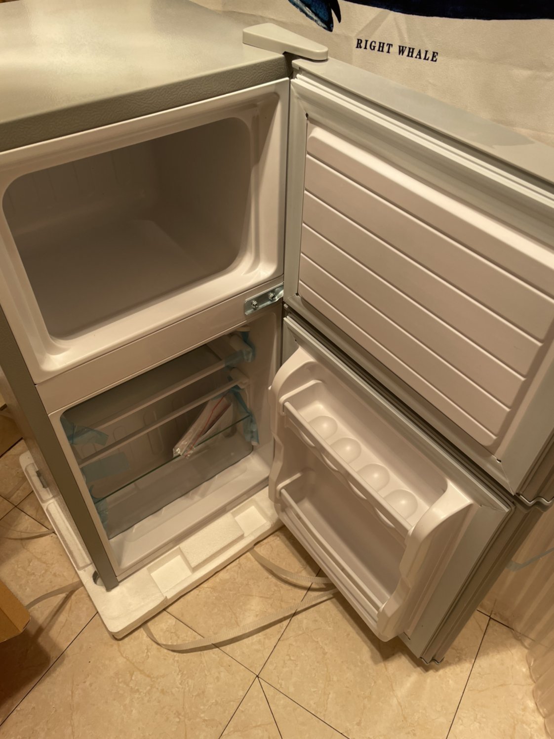 奥克斯(aux)小冰箱家用冷藏冷冻电冰箱小型双门节能宿舍出租房保鲜