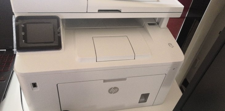 惠普HP LaserJet Pro MFP M227fdw A4黑白激光一体机打印复印扫描传真一体机无线打印复印扫描一体机双面打印机无线打印机惠普227fdw多功能一体机晒单图