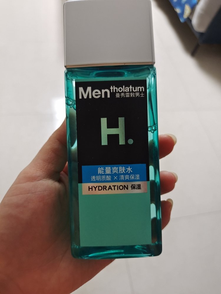 曼秀雷敦(mentholatum)男士能量爽肤水120ml 控油保湿 收缩毛孔晒单图