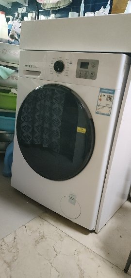 威力洗衣机10公斤超薄滚筒洗衣机全自动 变频洗烘一体 蒸汽除菌洗 1小时快速洗烘 XQG100-1016DPHX晒单图