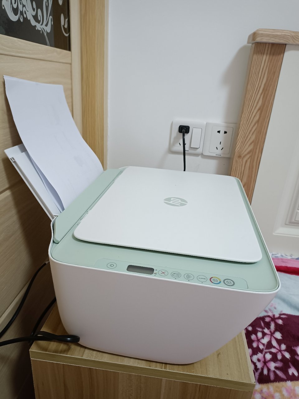 惠普(hp)2722无线彩色喷墨打印机一体机 彩色家用照片打印机 家庭学生