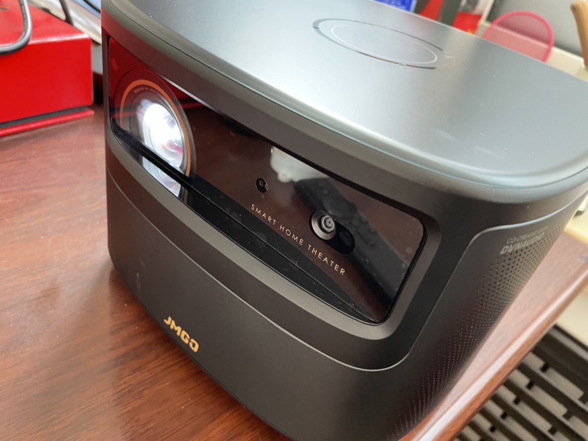 [送抗光幕布]坚果(jmgo)坚果v20 投影仪家用 智能投影机(1080p全高清