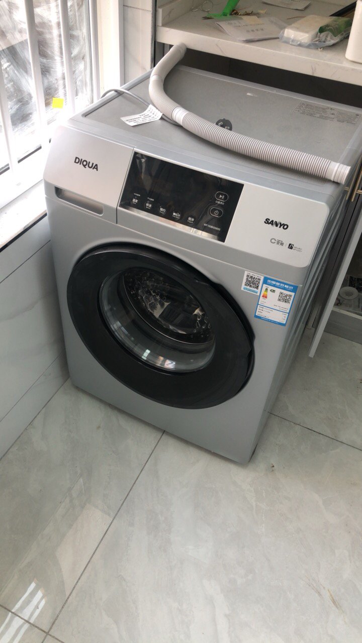 三洋(sanyo)wf100bis565s 10公斤家用大容量滾筒洗衣機全自動 變頻