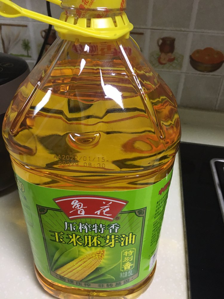 鲁花压榨特香玉米胚芽油5L 食用油 粮油 礼品 家用炒菜 植物油 营养健康轻食 送礼佳品 纯正物理压榨 香浓味美 团购晒单图