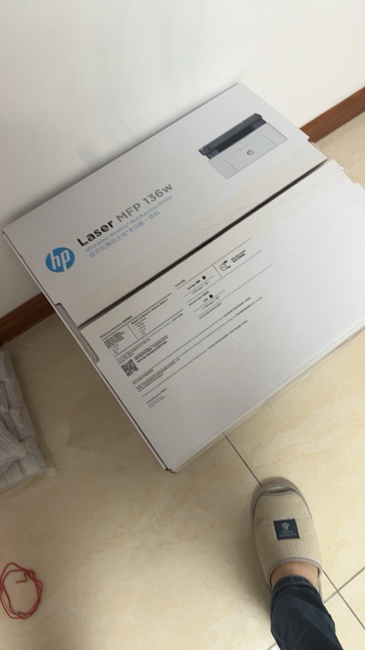 机一体机无线打印机wifi一体机家用惠普打印机一体机优m126nw/m132nw