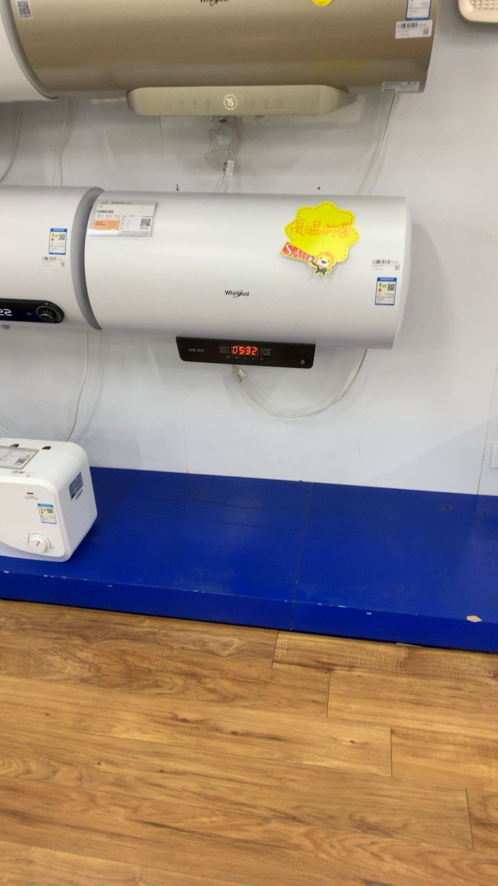 whirlpool/惠而浦电热水器esh-60eh 60升 3000w 触控电子式 速热节能