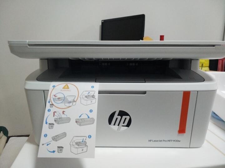 hp/惠普m30w黑白激光一體機無線打印複印掃描一體機無線家用學生打印