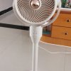 美的(Midea)空气循环扇GAF24DR电风扇家用3D摇头落地扇静音节能台地两用米橘色 浅黄色晒单图